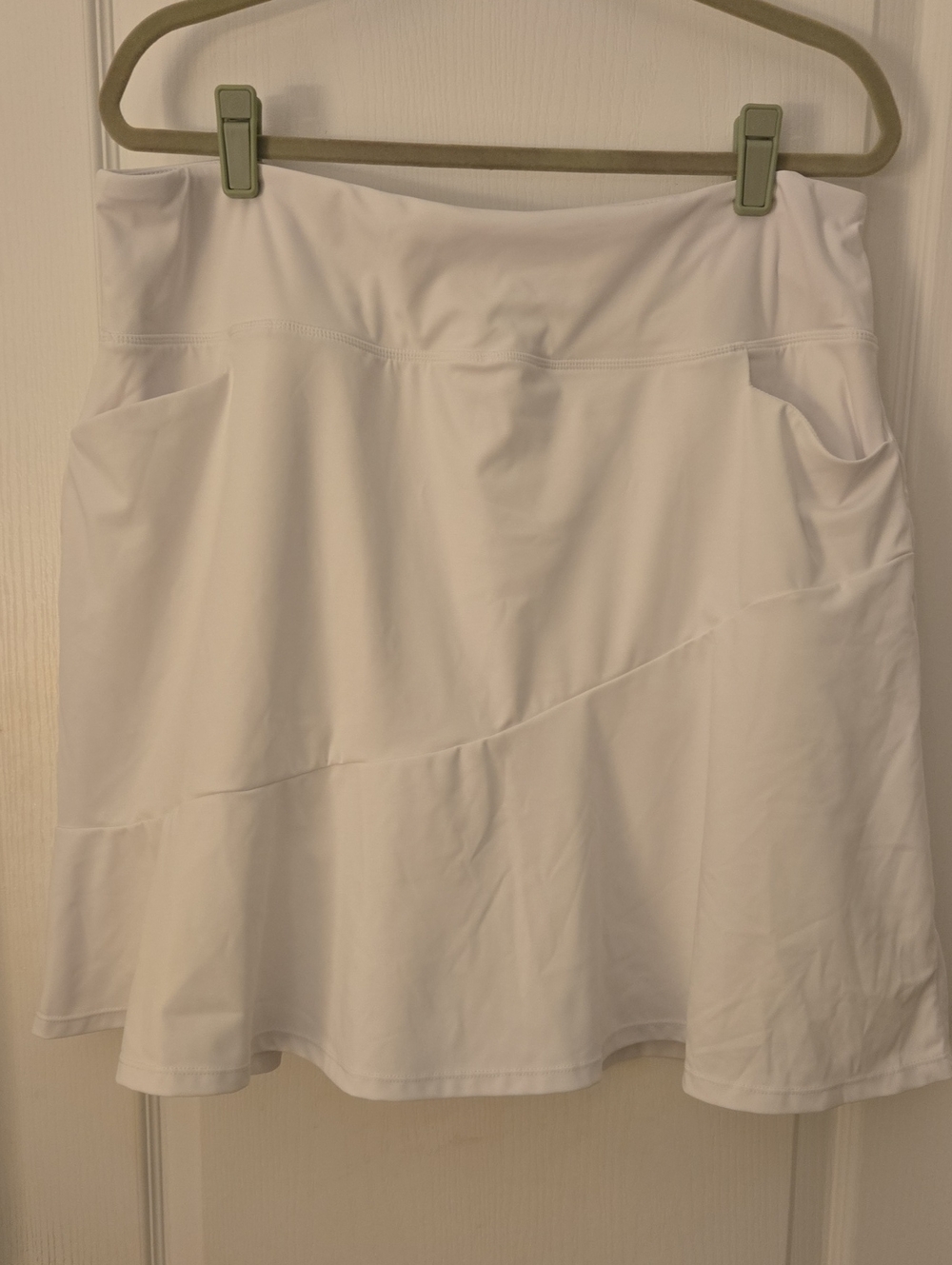 Baleaf 3XL White Performance Activewear Short Skort (Skirt)